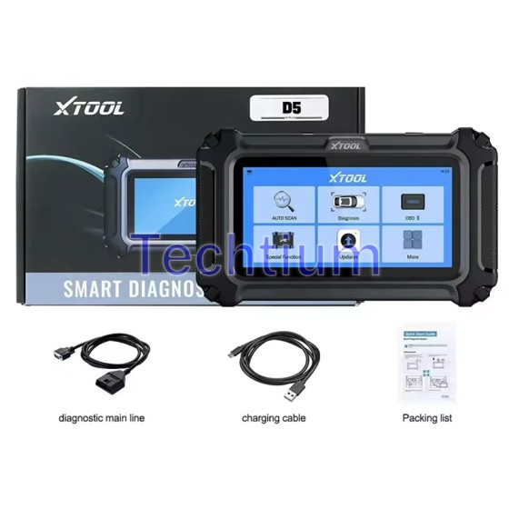 XTOOL D5  Car Diagnostic Tools 5 System 9 Functions